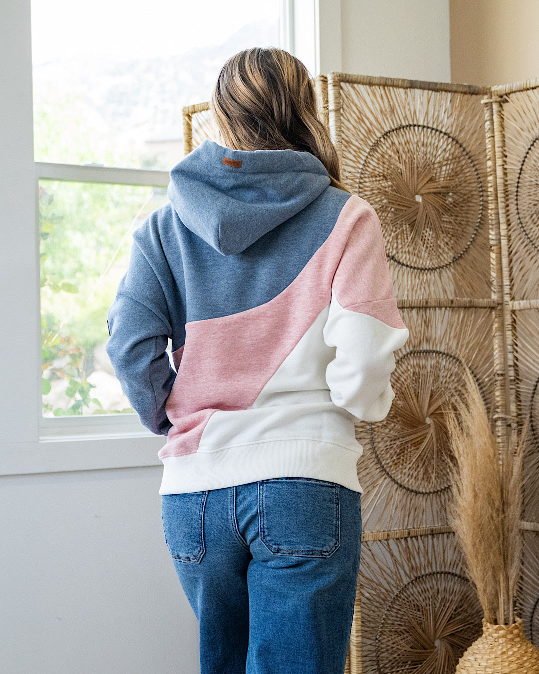 NEW! Wanakome Ariel Hoodie - Heather Pink Mix Wanakome