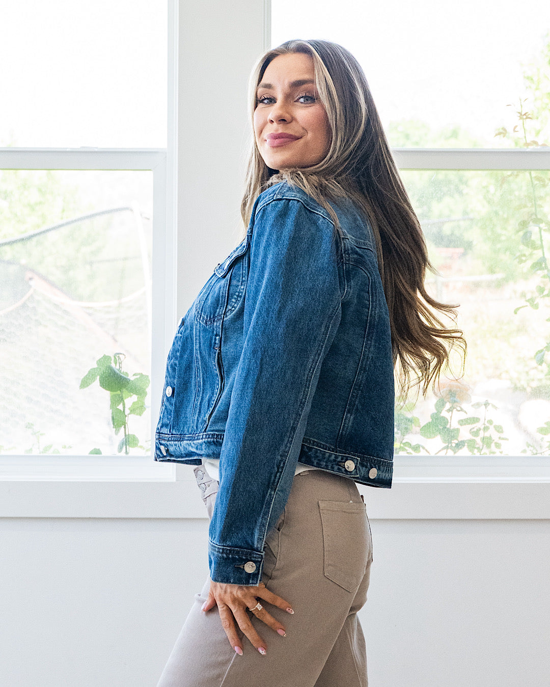 NEW! Judy Blue Trucker Denim Jacket