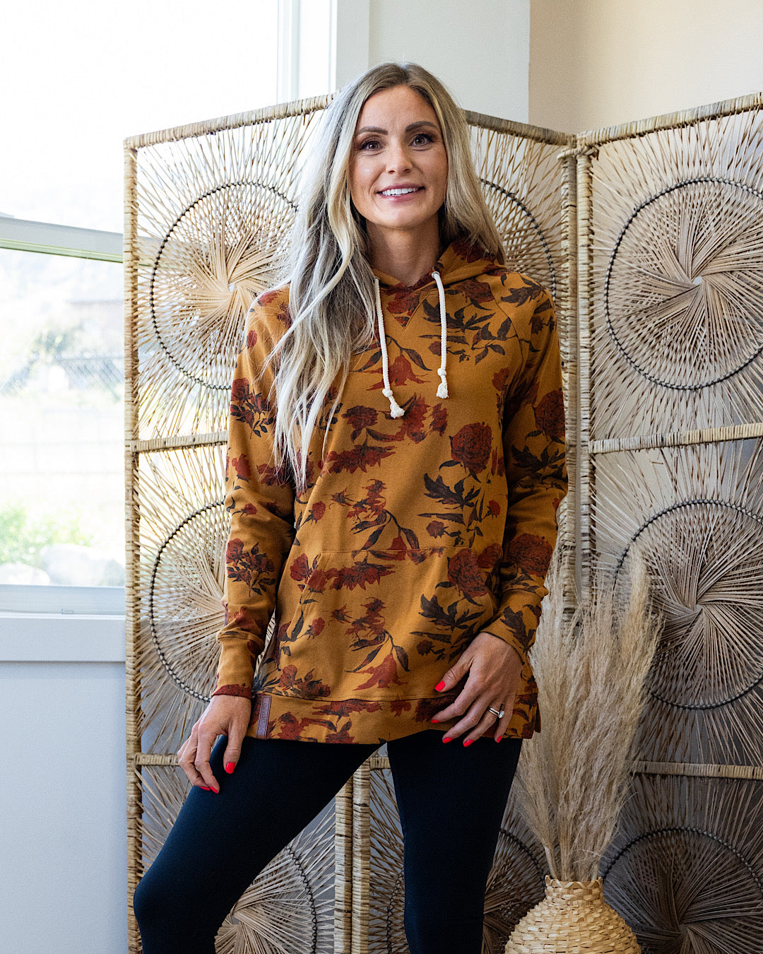 NEW! Ampersand Ave Garden Glamour Sideslit Hoodie  Ampersand Ave   