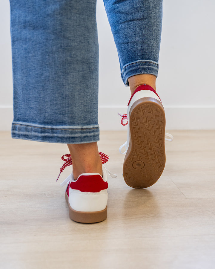 NEW! Very G Retro 2 Sneakers - White & Red Very G