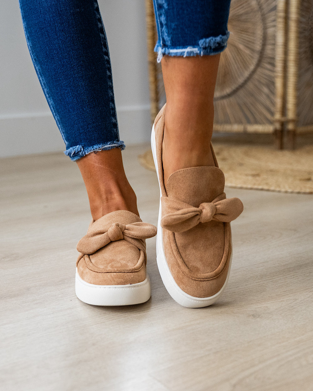 Corkys Why Knot Slip On Sneakers - Camel Corkys Footwear