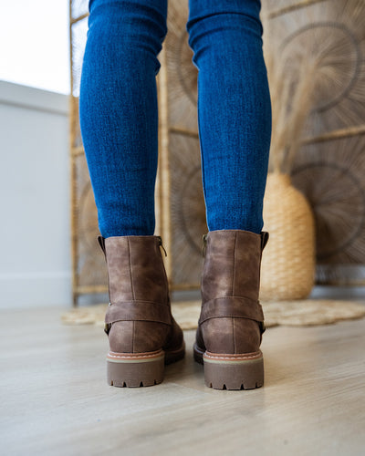 Corkys Fall In Love Boots - Taupe  Corkys Footwear   