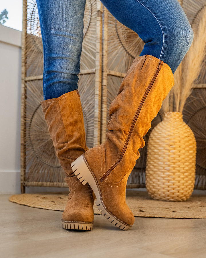 NEW! Very G Dashing Tall Boots - Tan