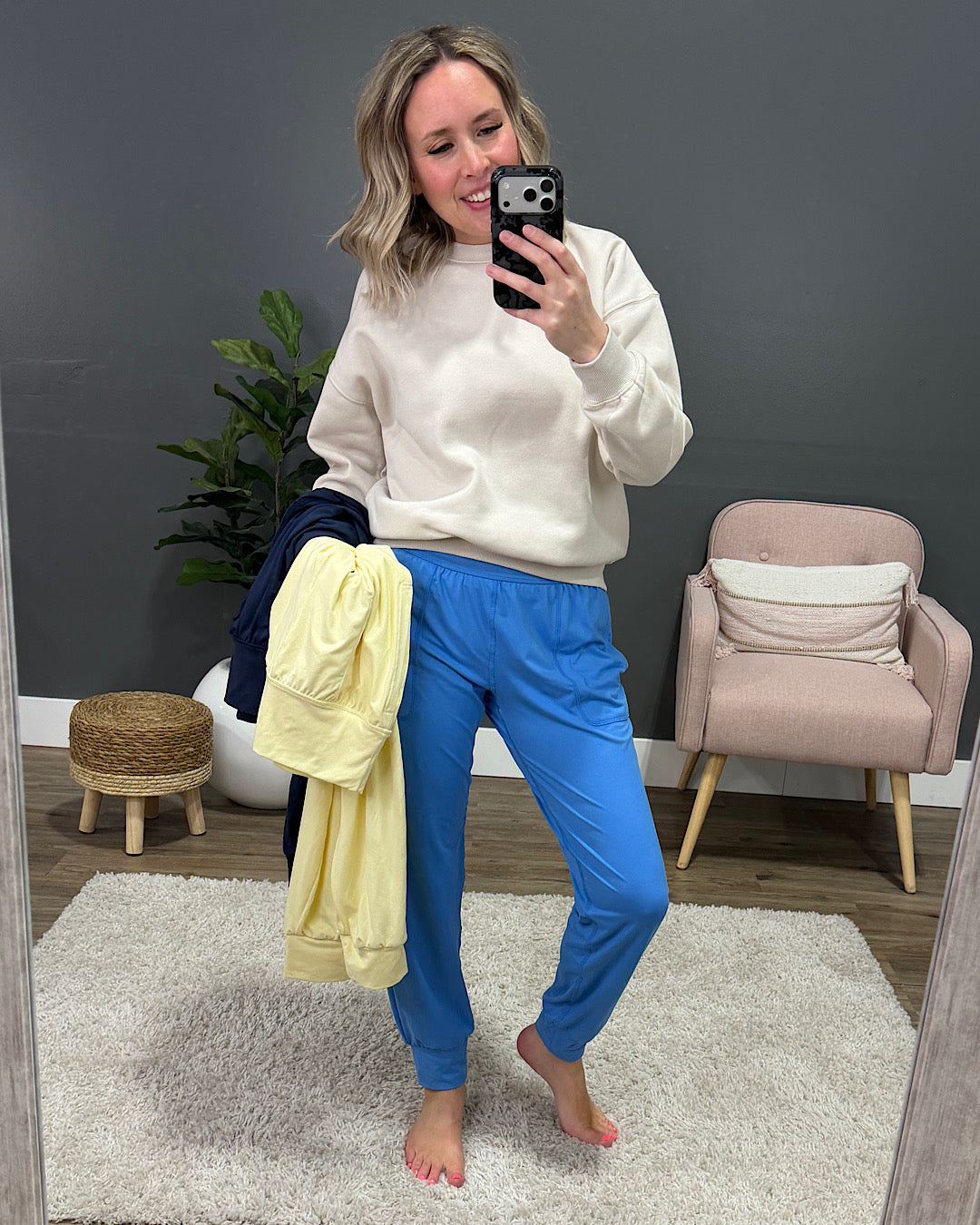 NEW! Yoga Joggers - Aqua Splash Rae Mode