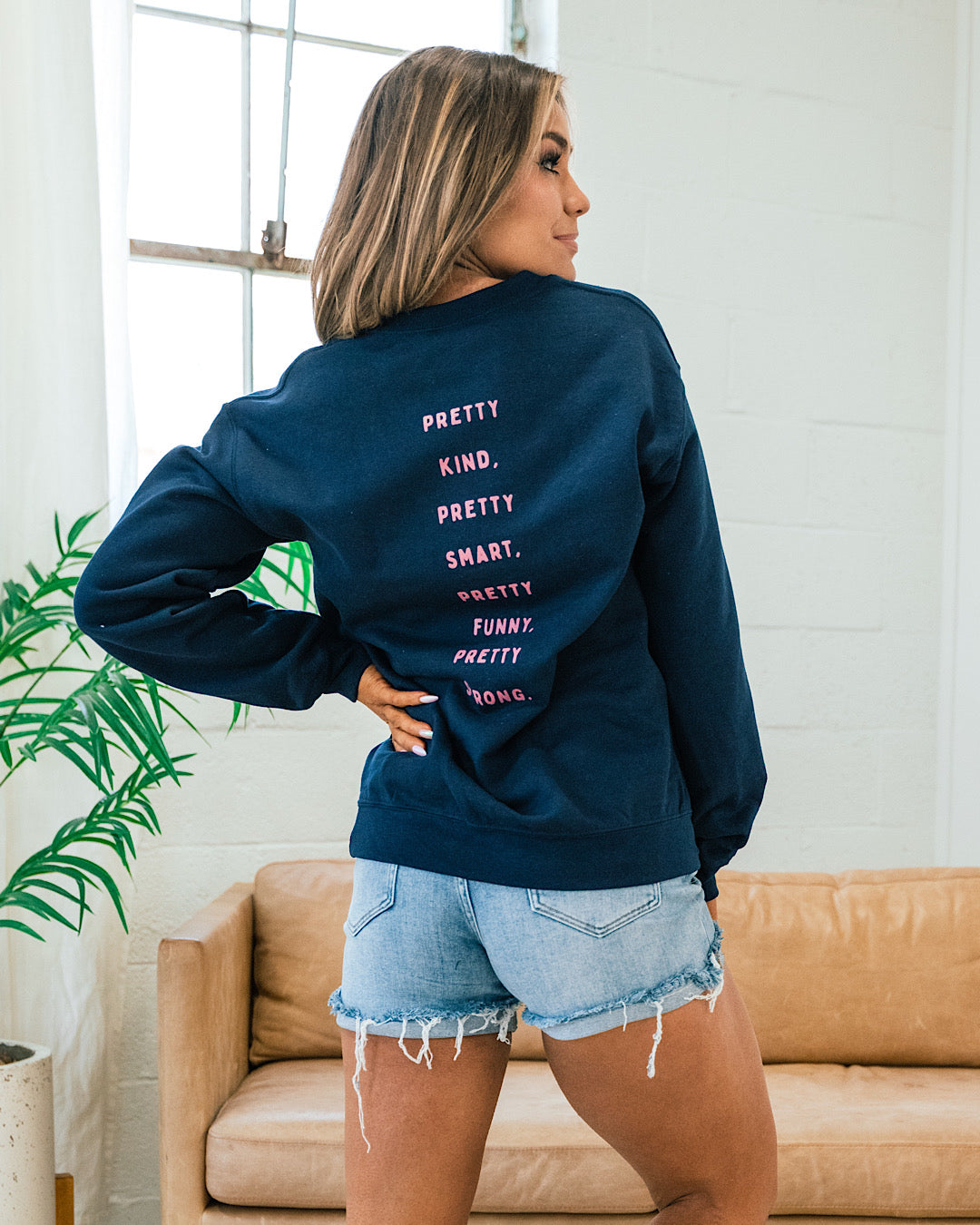 NEW! Aim to Be Sweatshirt - Navy  Southern Bliss   