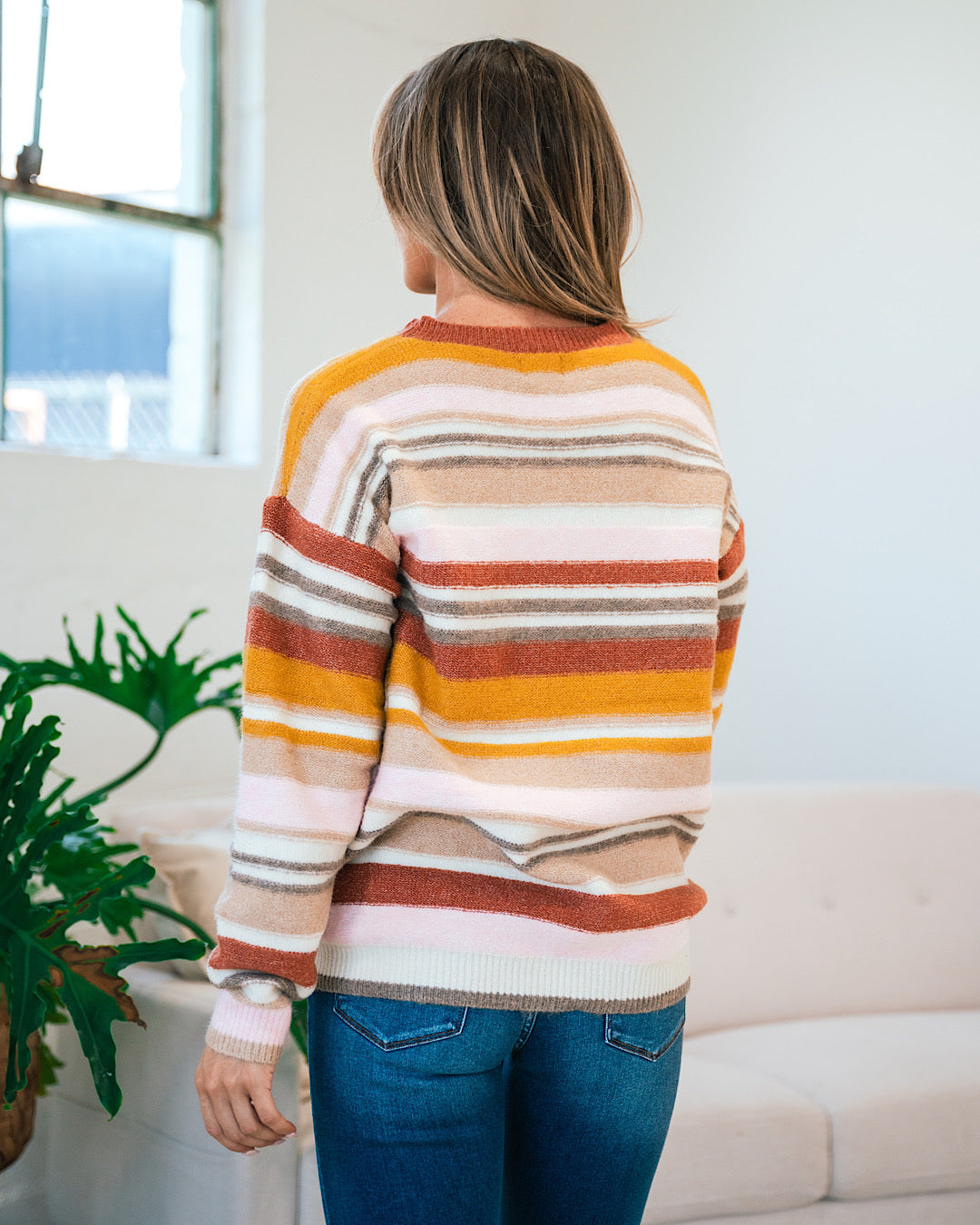 NEW! Archer Multi Stripe Sweater  Bibi   