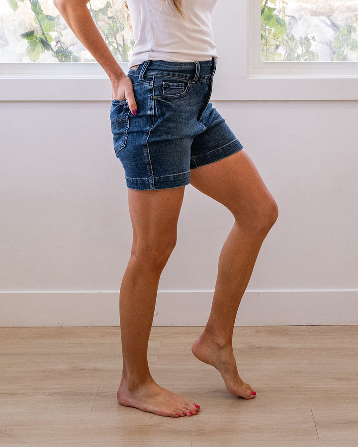 NEW! Judy Blue Melanie Control Top Jean Shorts Judy Blue