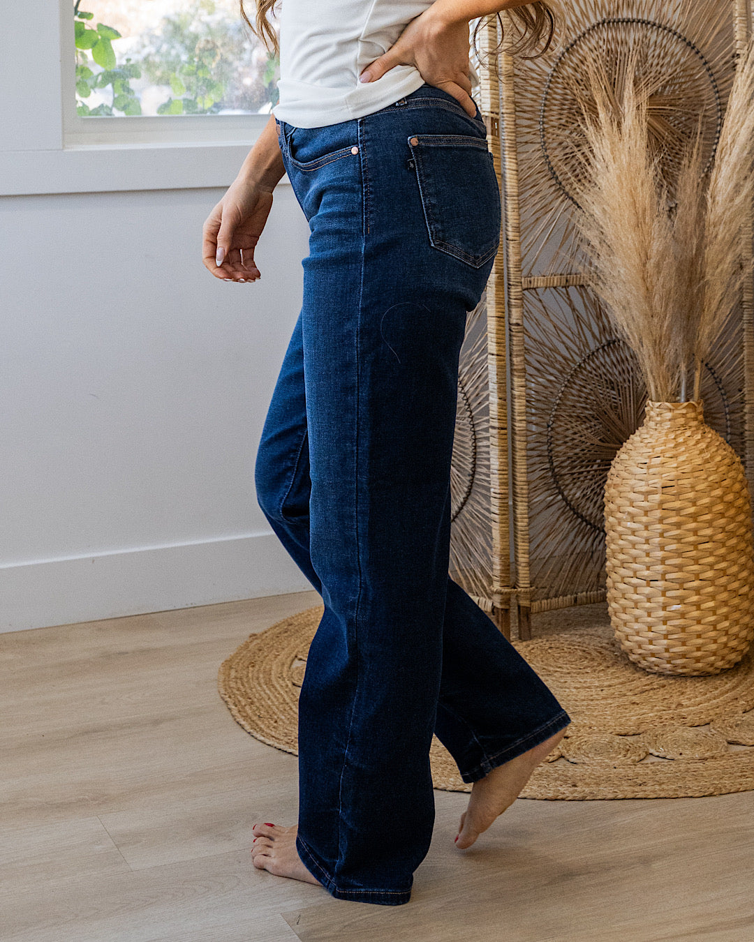 NEW! Judy Blue Begin Again Non Distressed Jeans - Short, Regular and Long Judy Blue