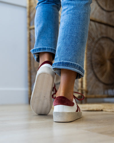 Corkys No Chaser Sneakers - Blush Velvet  Corkys Footwear   