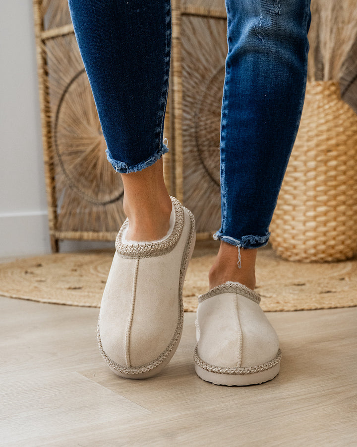 Very G Georgina Slippers - Cream