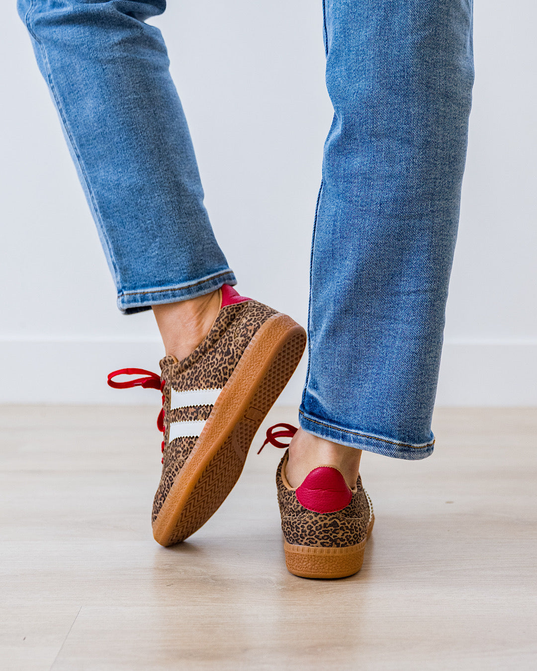 NEW! Corkys Heads Up Sneakers - Mini Leopard