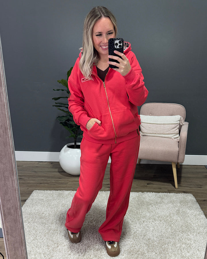 Ampersand Ave Comfort Zone FullZip Hoodie - Natural Instincts Ampersand Ave