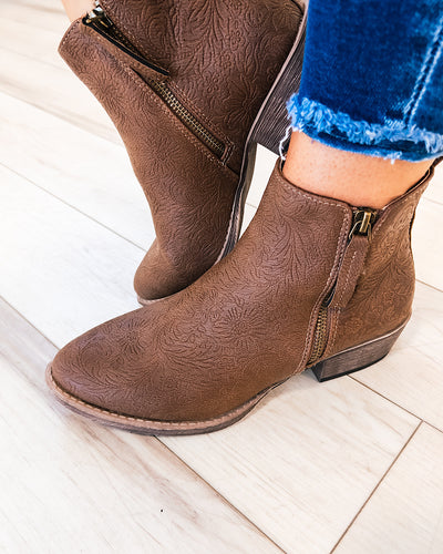 Very G Chisel Bootie - Tan FINAL SALE  Very G   