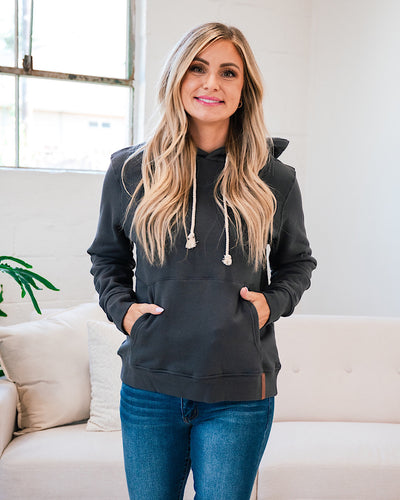 Ampersand Ave Staple Hoodie - Charcoal  Ampersand Ave   