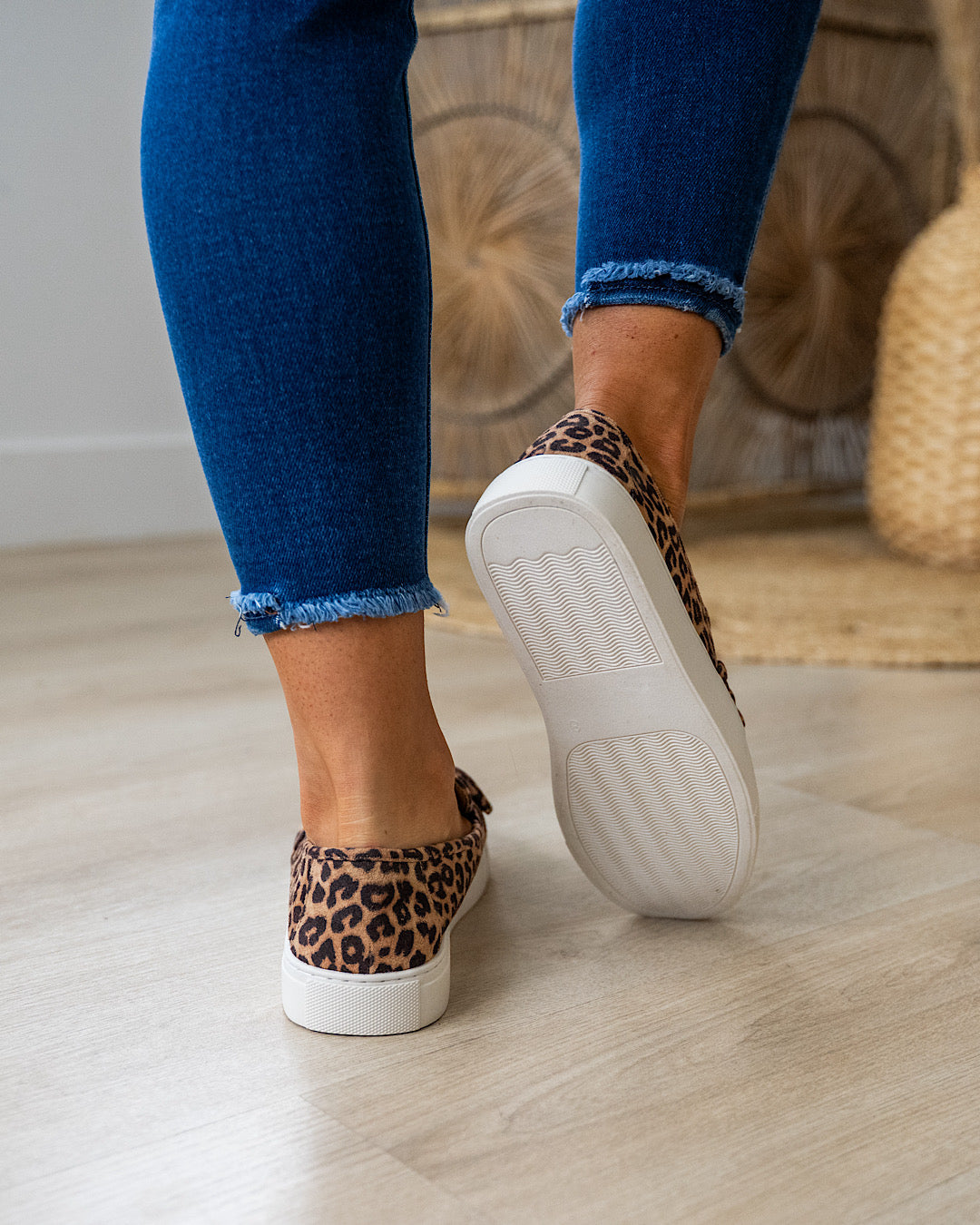Corkys Why Knot Slip On Sneakers - Leopard Corkys Footwear