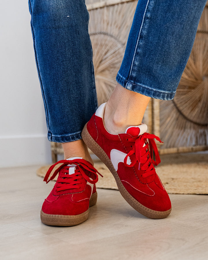 NEW! Corkys Spoiler Alert Sneakers - Red