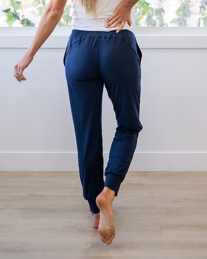 NEW! Yoga Joggers - Navy Rae Mode