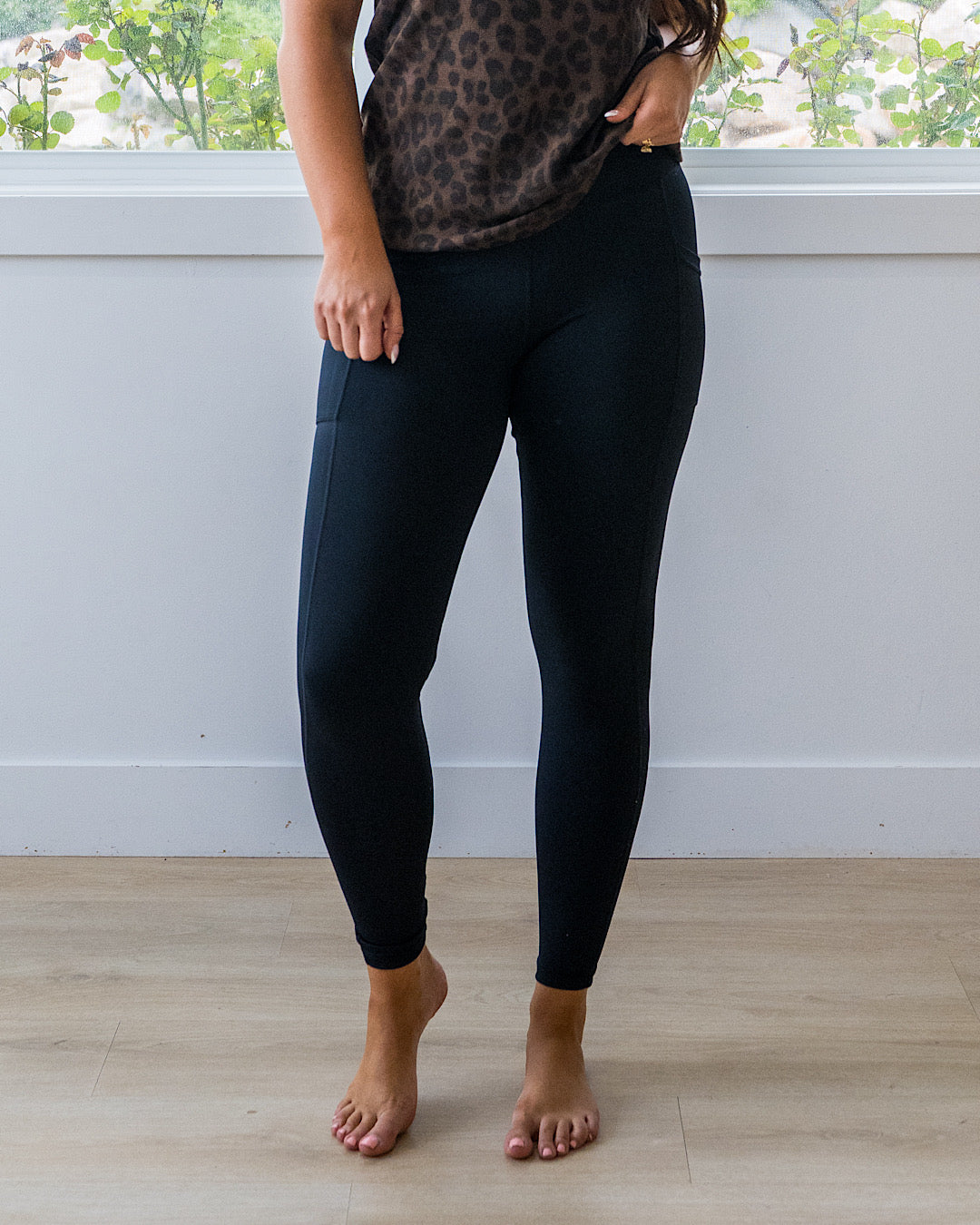 NEW! Mila Athleisure Leggings - Black Michelle Mae