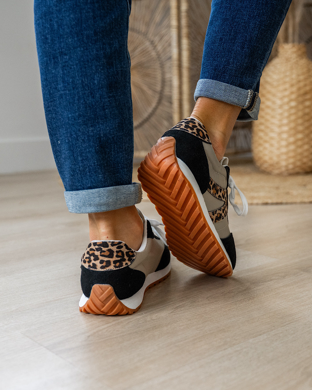 NEW! Very G Joel Sneakers - Black Leopard Very G