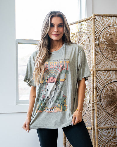 Free Spirit Wild Heart Mocha Tee  Zutter   