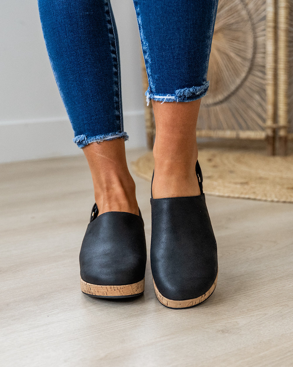 NEW! Corkys Low Temps Wedge Clogs - Black Corkys Footwear