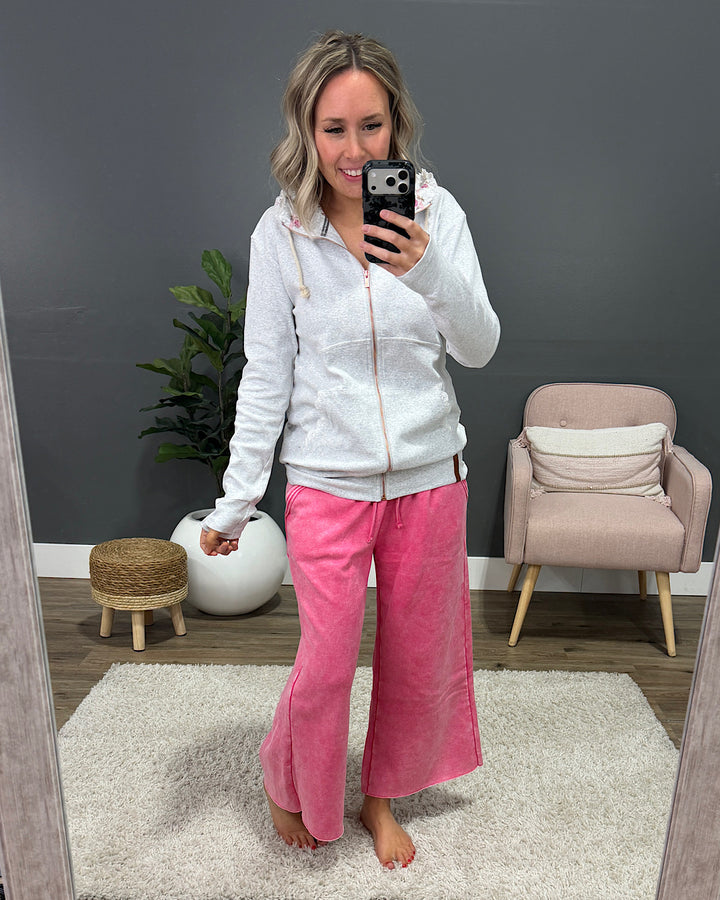 NEW! Ampersand Ave Morning Mist FullZip Sweatshirt Ampersand Ave