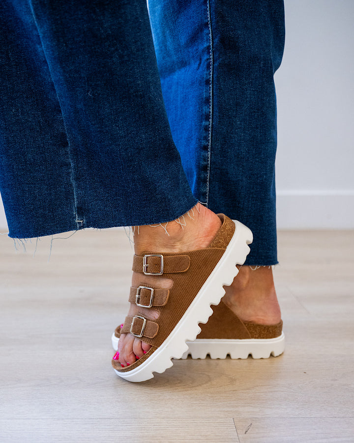 Very G Plaza Sandals - Color Options Available! Very G Tan