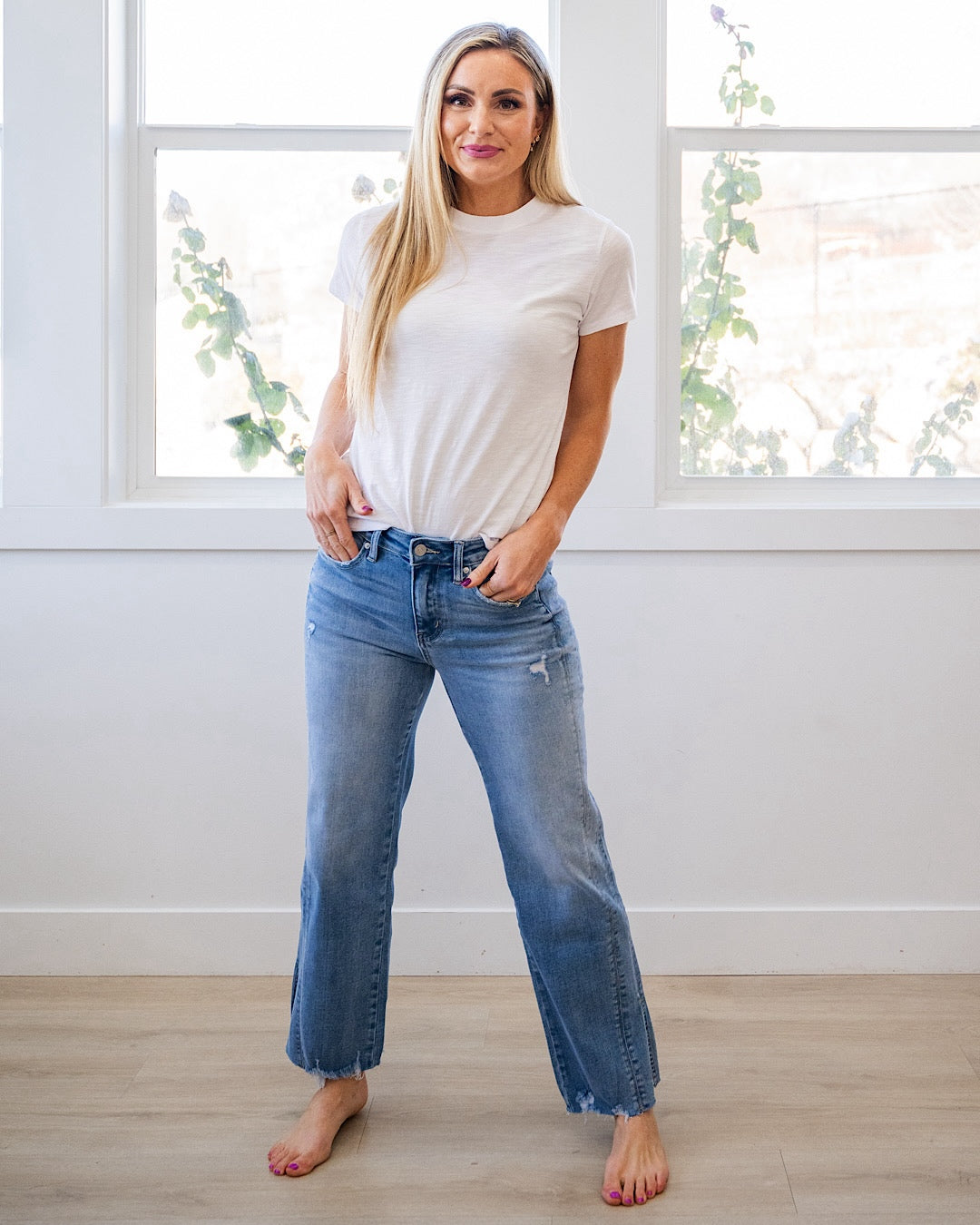 NEW! Melinda Short Sleeve Top - Ivory Be Cool