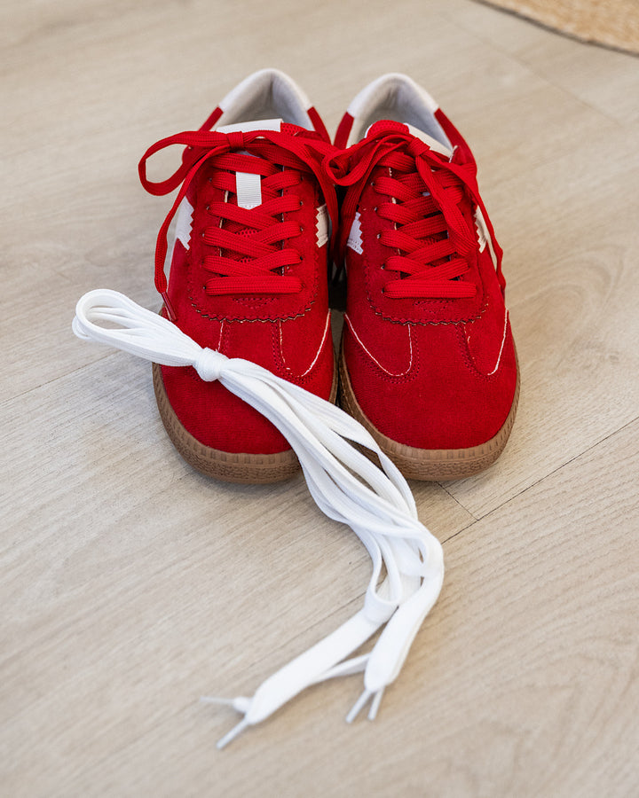 NEW! Corkys Spoiler Alert Sneakers - Red