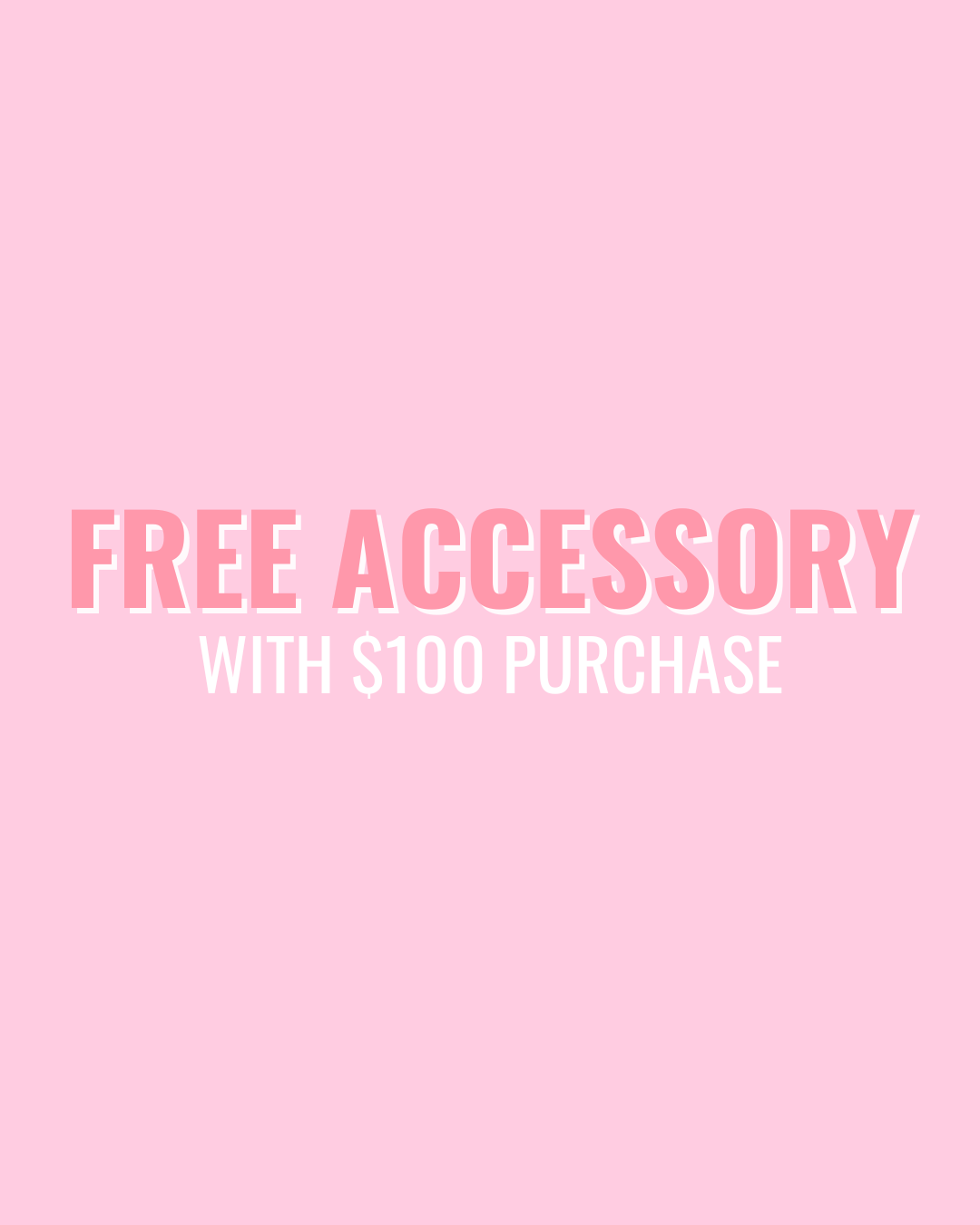 FREE ACCESSORY! (1 per order - FREE over $100) Trendy Wholesale