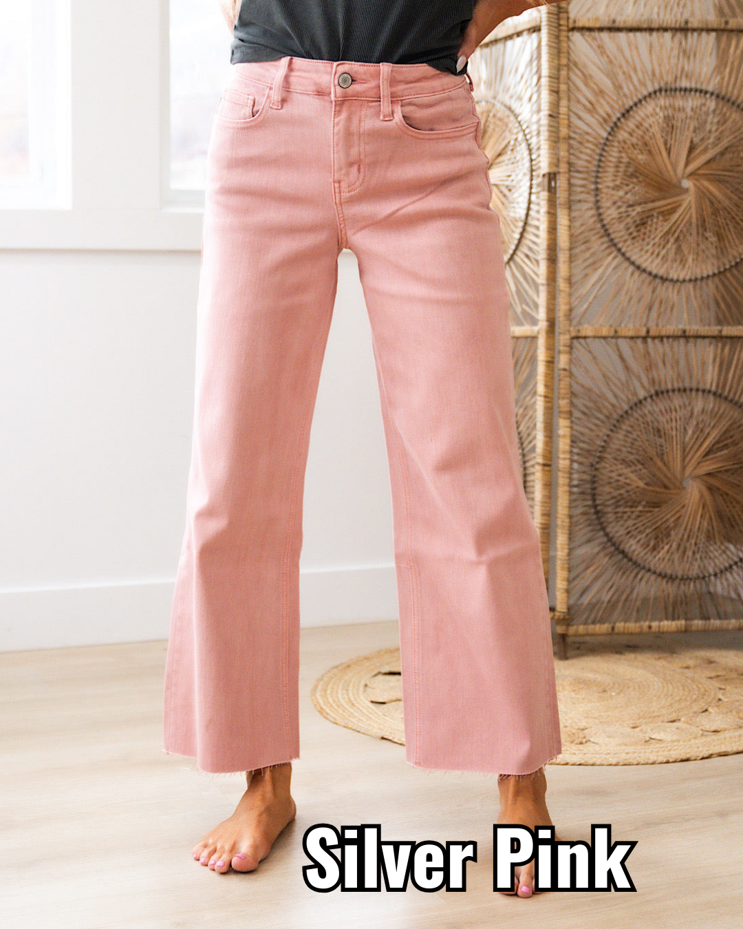 Vervet Skye Wide Leg Crop Jeans - Color Options Available! Vervet