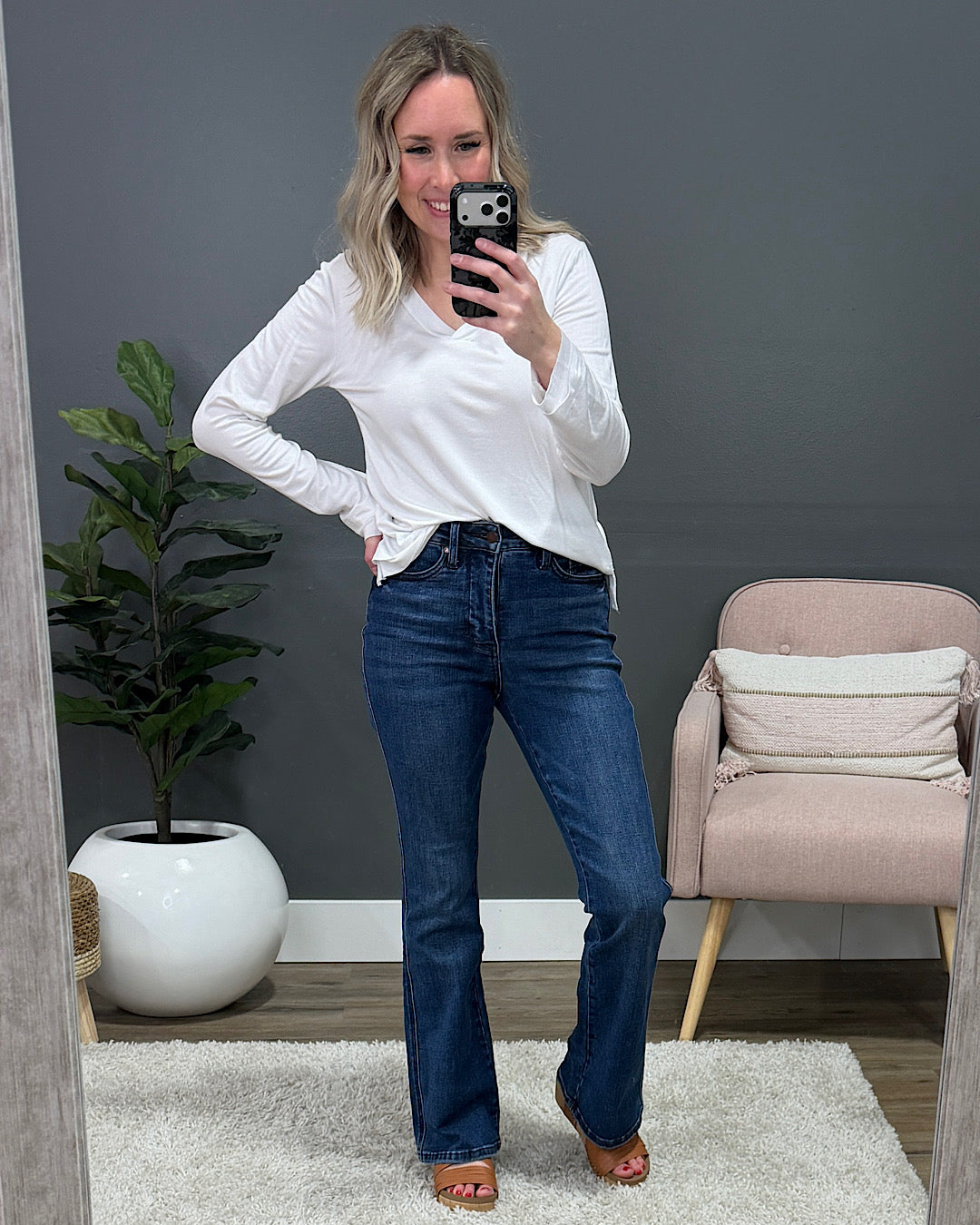 NEW! Judy Blue Greta Control Top Bootcut Jeans - Short, Regular and Long Judy Blue