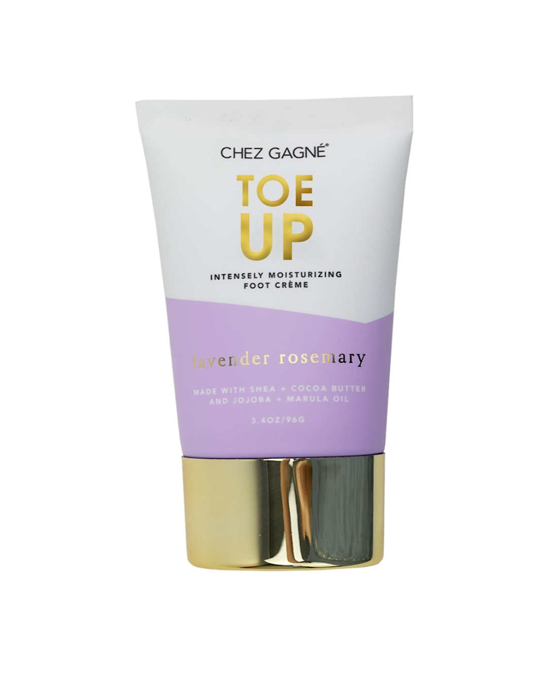 NEW! Intensely Moisturizing Foot Creme - 2 Scents Chez Gagne One Size Toe Up - Lavender