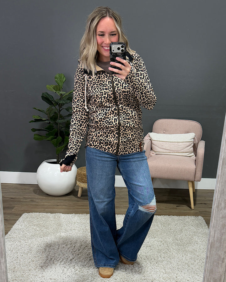 NEW! Ampersand Ave Wild & Wanderlust FullZip Sweatshirt