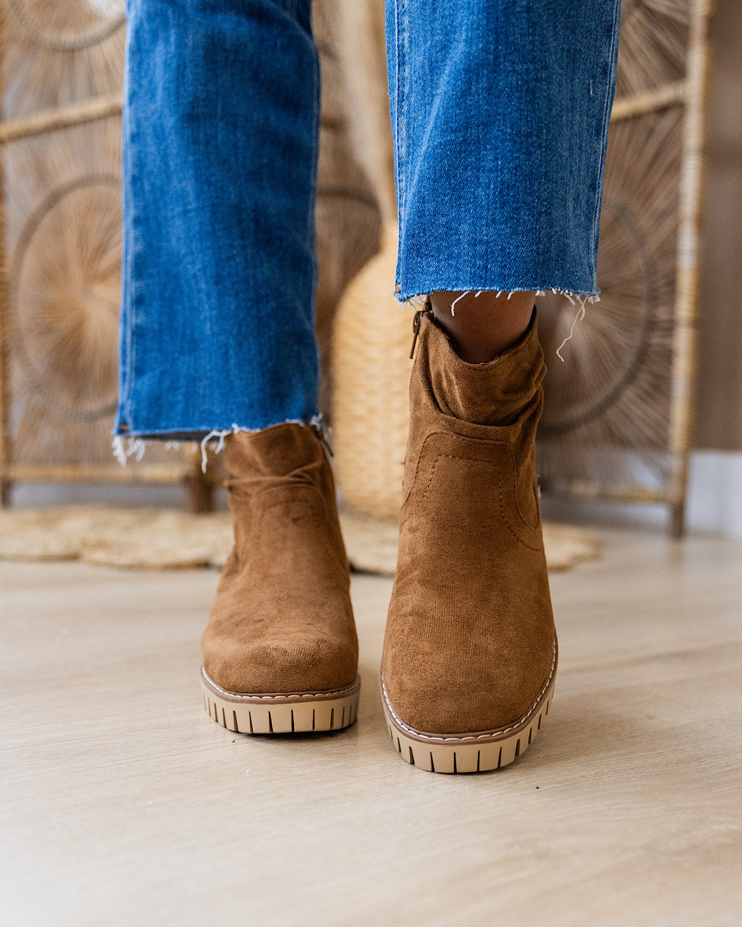 Very G Dashing Boots - Tan