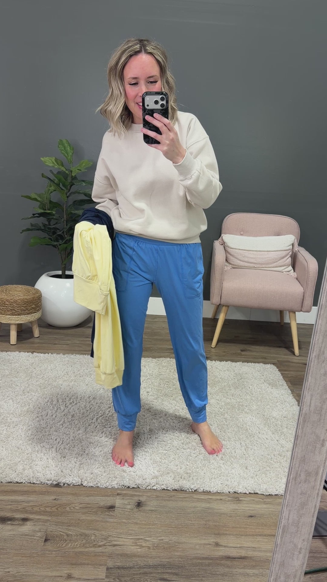 NEW! Yoga Joggers - Aqua Splash Rae Mode