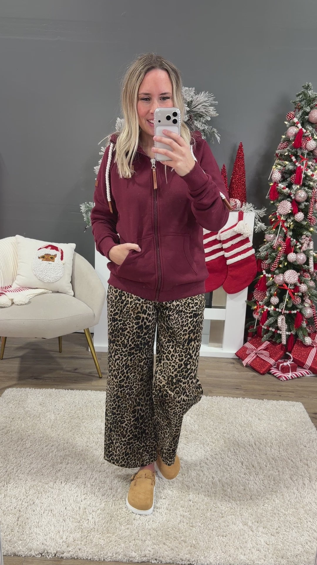 NEW! Wanakome Hera Full Zip Hoodie - Grape