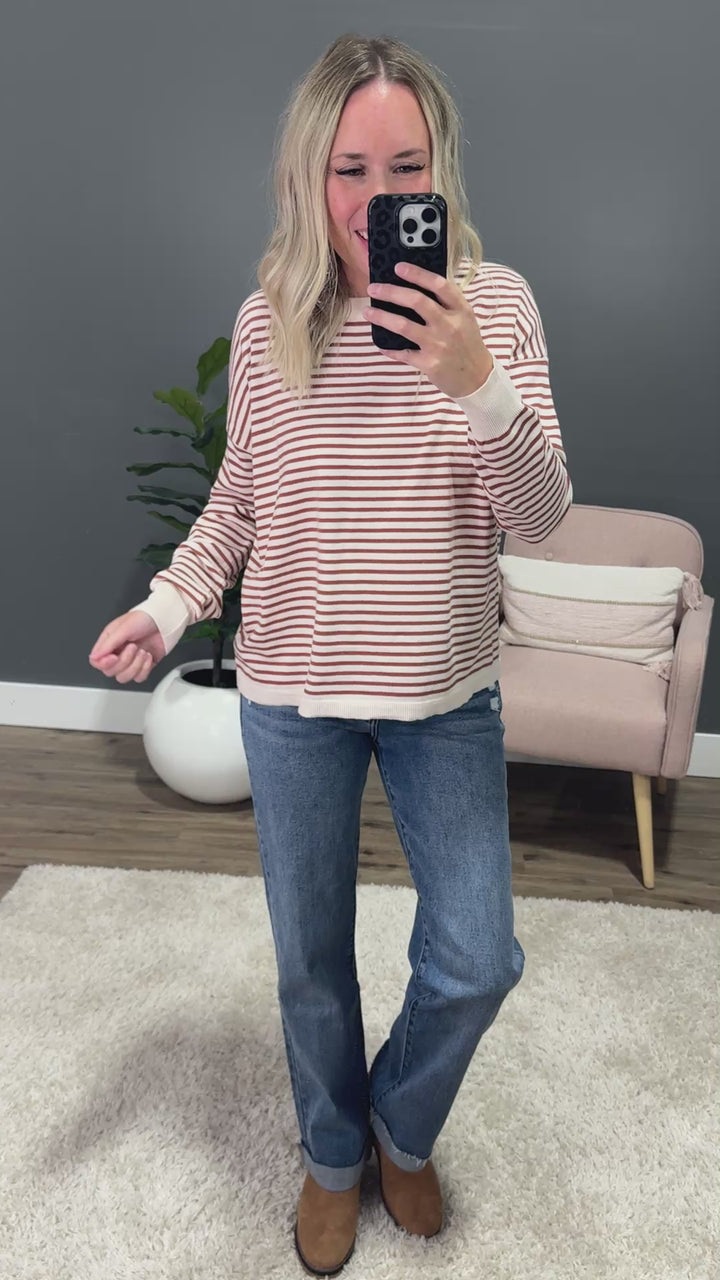 NEW! KanCan Carissa Roll Hem Straight Jeans KanCan