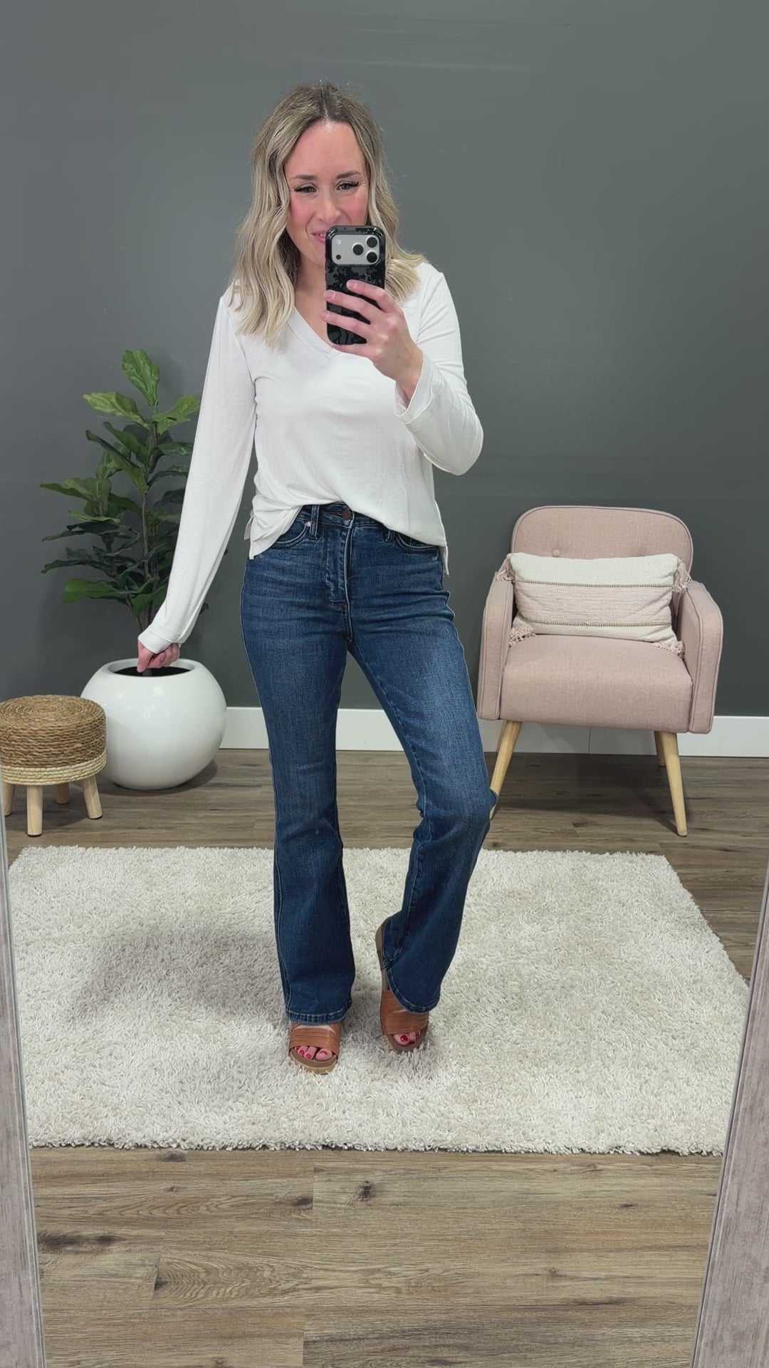 NEW! Judy Blue Greta Control Top Bootcut Jeans - Short, Regular and Long Judy Blue