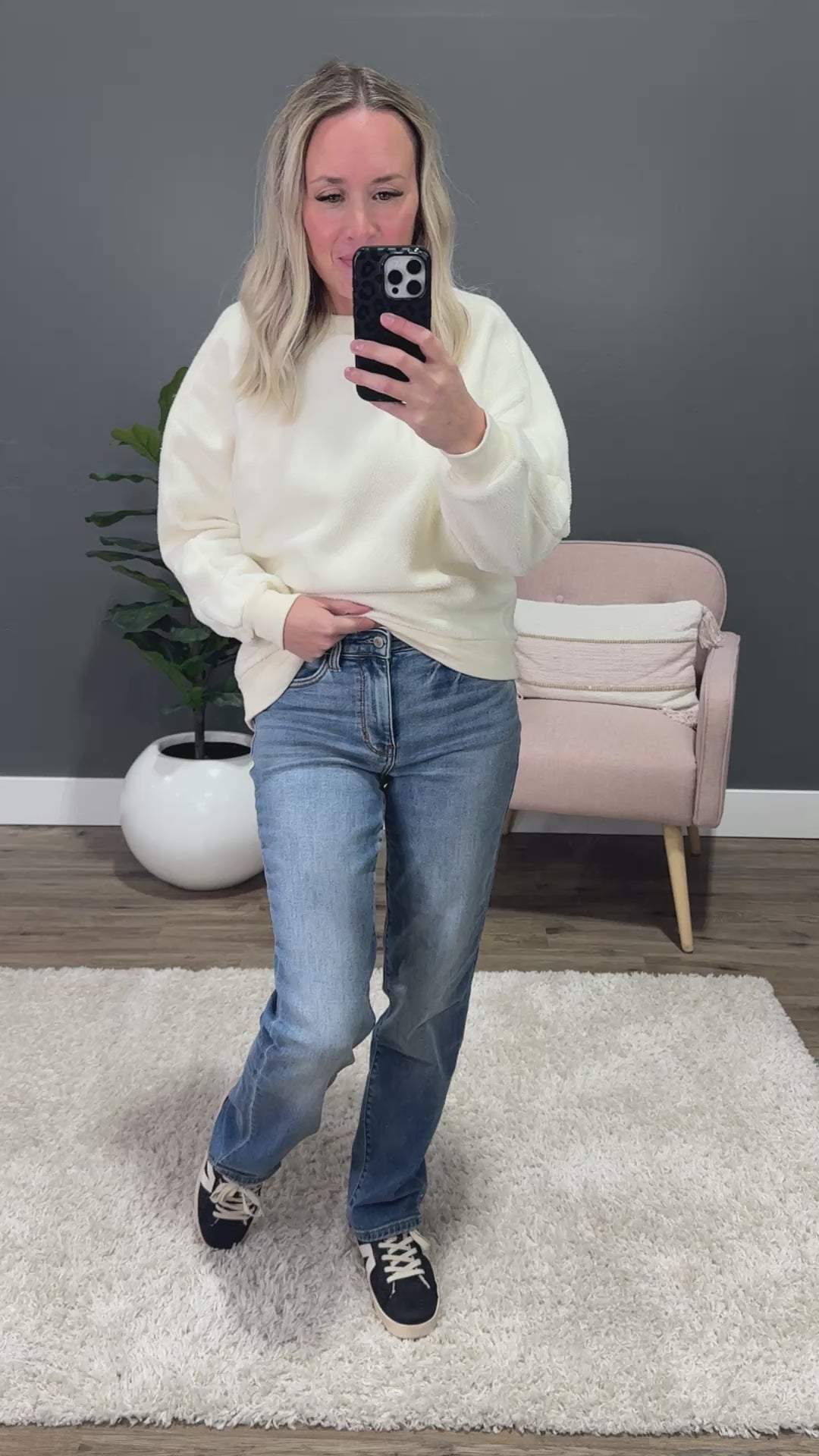 NEW! Judy Blue Bridget Thermal Straight Jeans Judy Blue