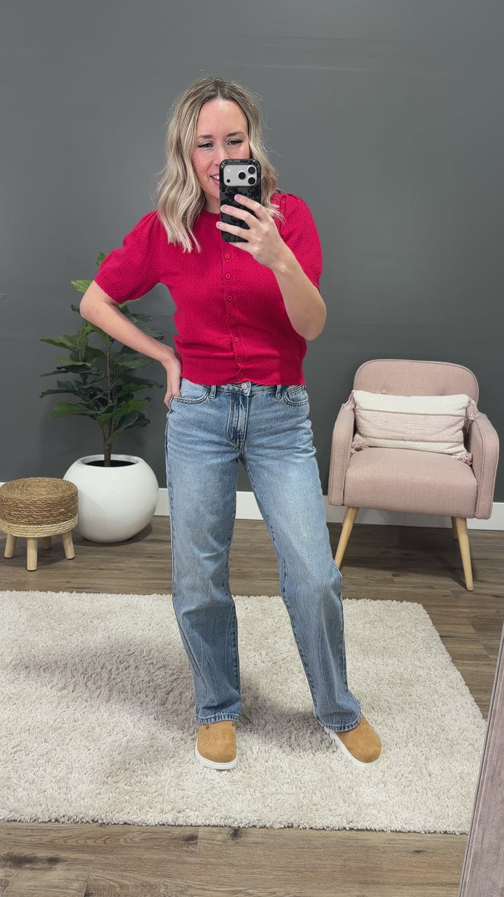 NEW! Judy Blue Adria Rigid Magic Straight Jeans Judy Blue