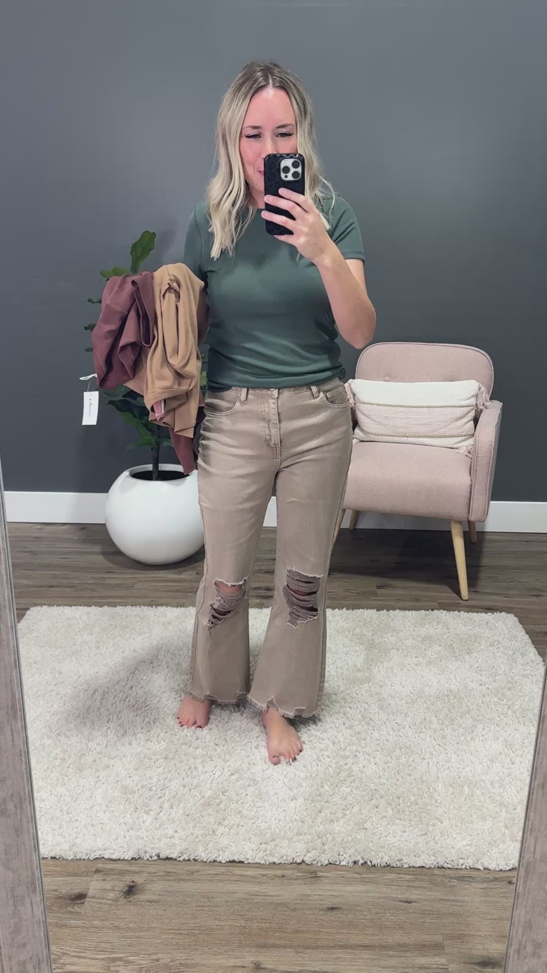 NEW! Brenley Ribbed Knit Top - Camel Wishlist