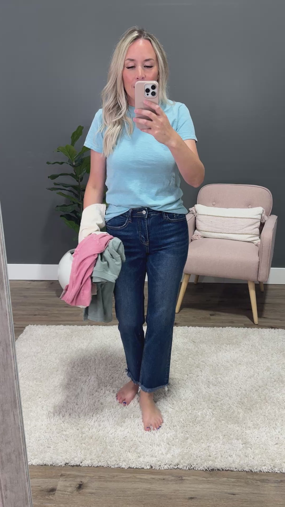 Melinda Short Sleeve Top - Natural Be Cool