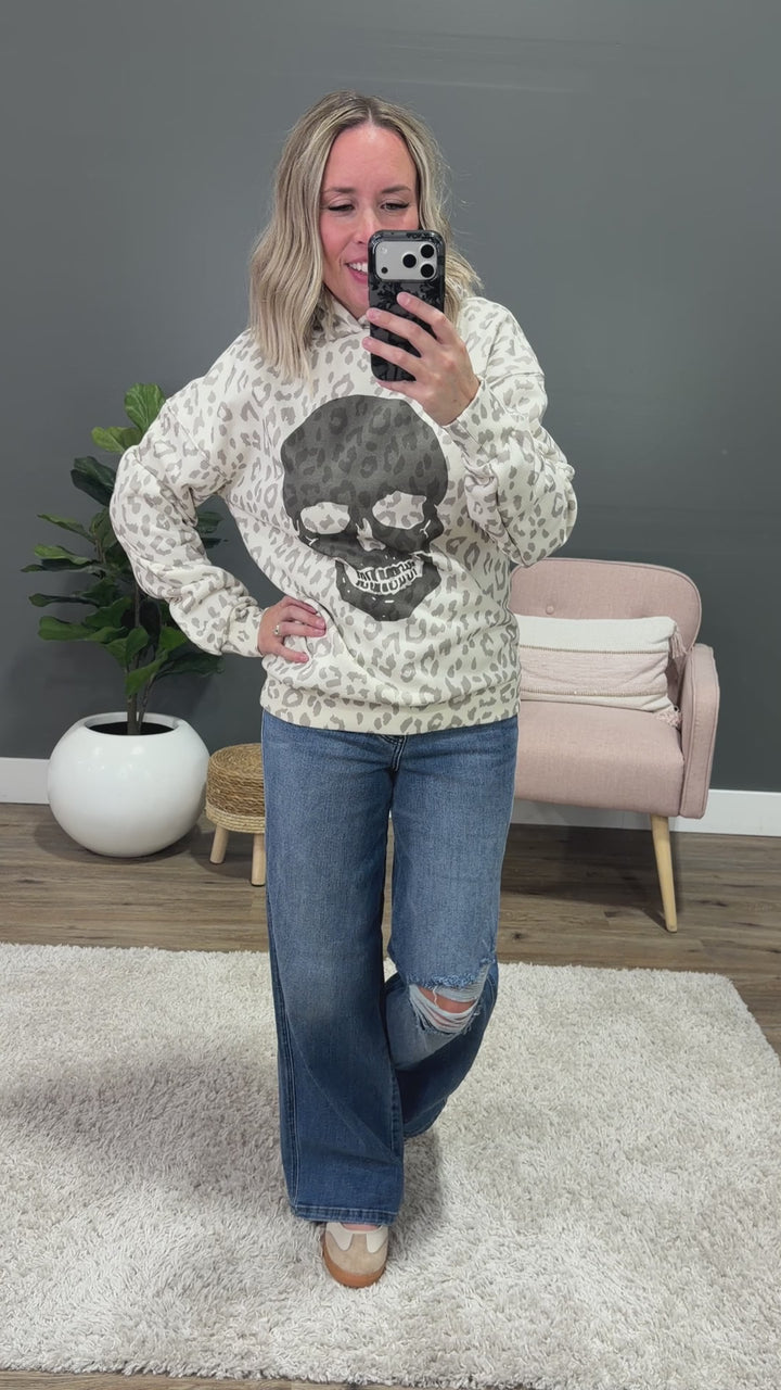 NEW! Ampersand Ave Purr-dy Scary Comfort Zone Hoodie