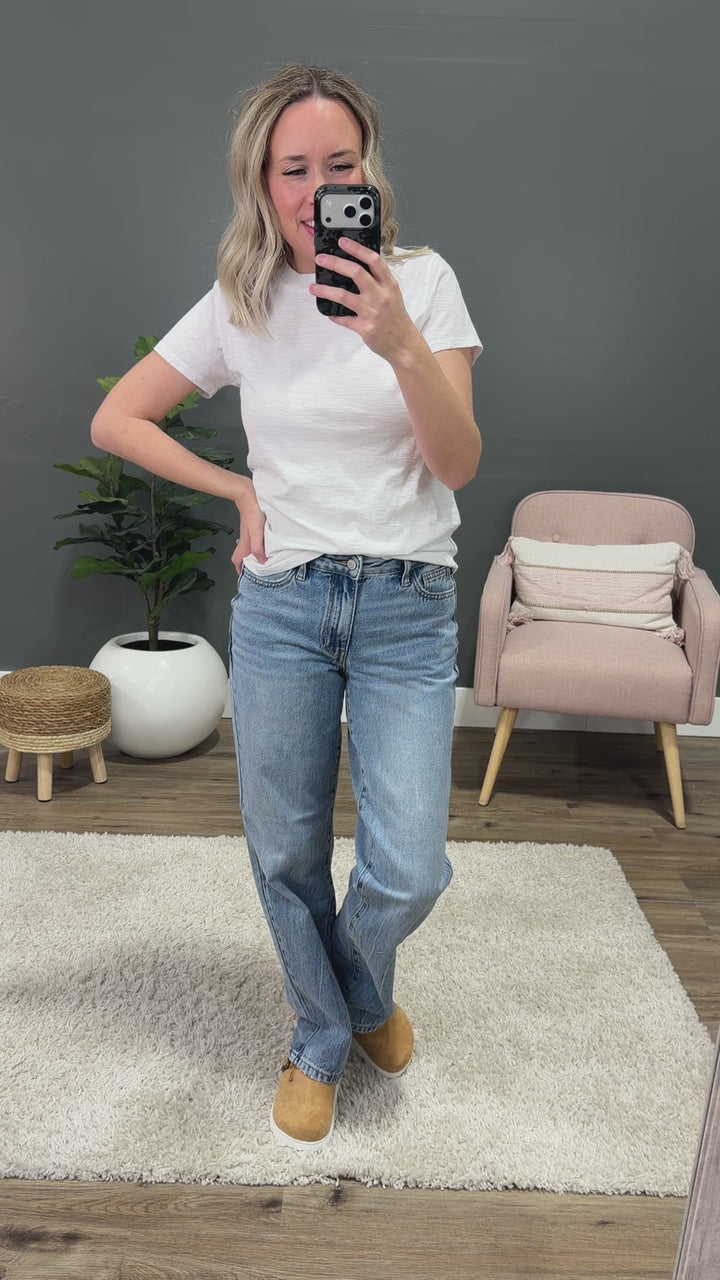 NEW! Melinda Short Sleeve Top - Ivory Be Cool