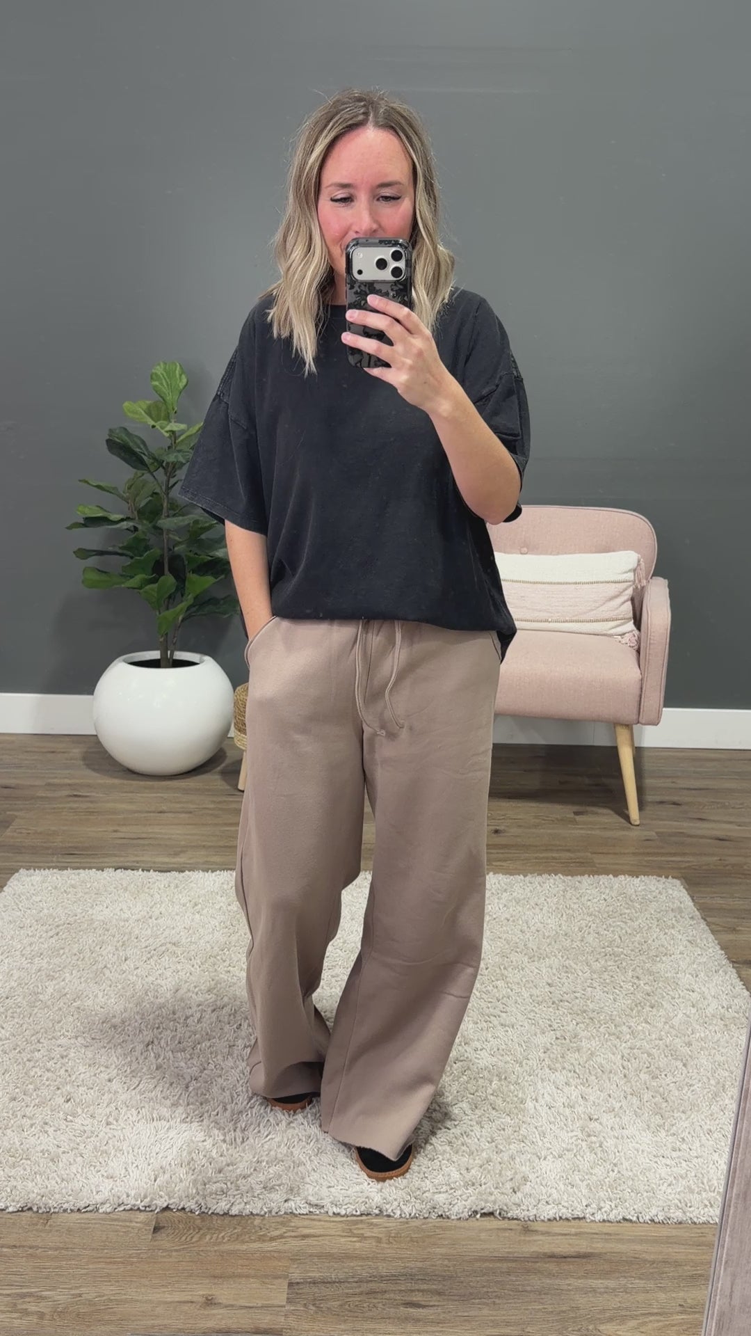 NEW! Wide Leg Lounge Pants - Cocoa Zenana
