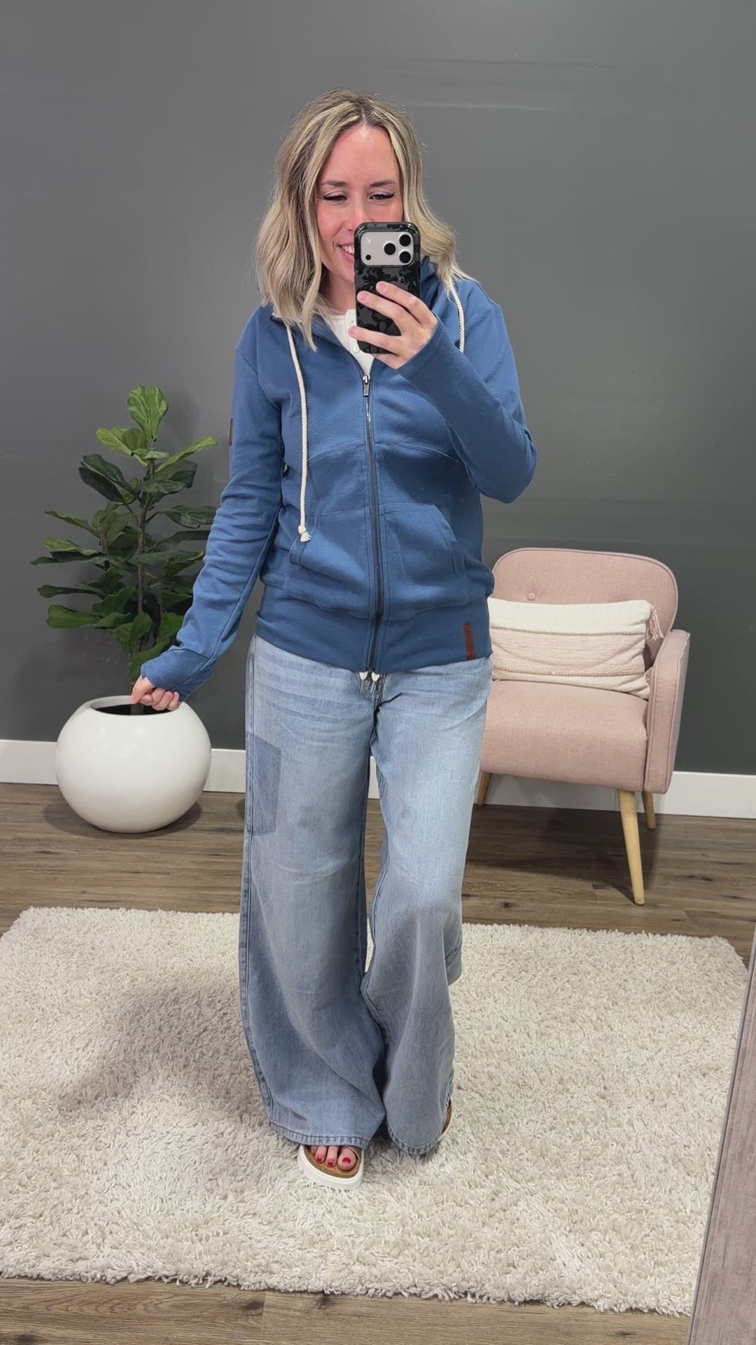 NEW! Ampersand Ave Oh My Stars FullZip Sweatshirt Ampersand Ave