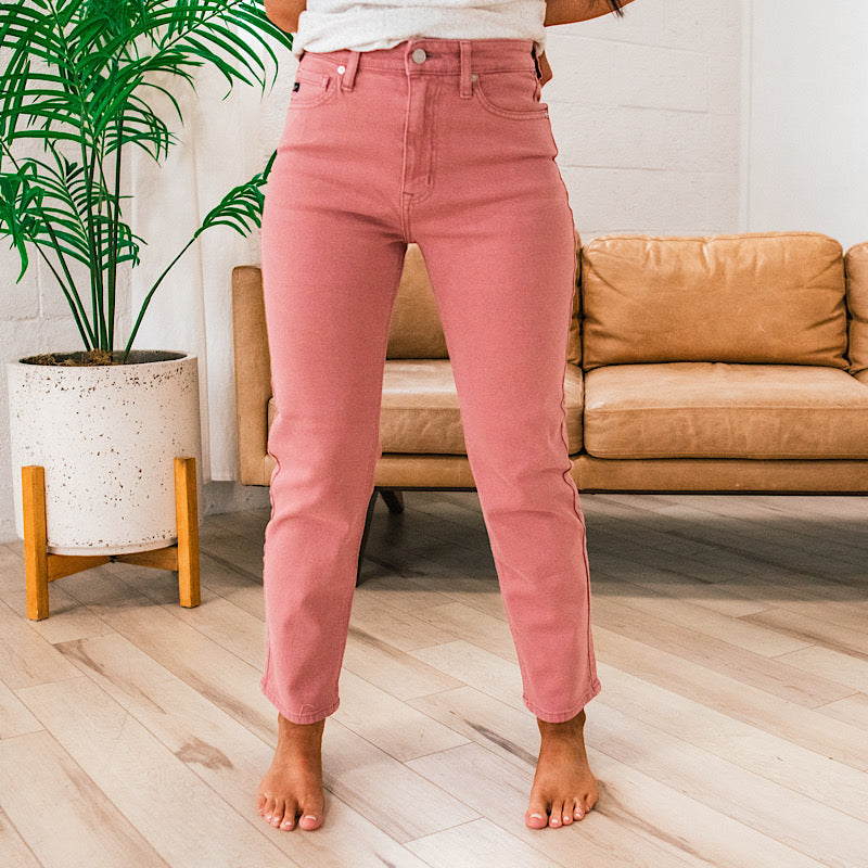 KanCan Sharon Mauve Straight Jeans FINAL SALE  KanCan   