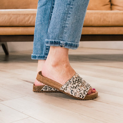 Very G Viola Sandals - Taupe Leopard  Very G   
