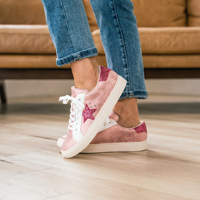 Corkys Supernova Sneakers - Pink Metallic  Corkys Footwear   